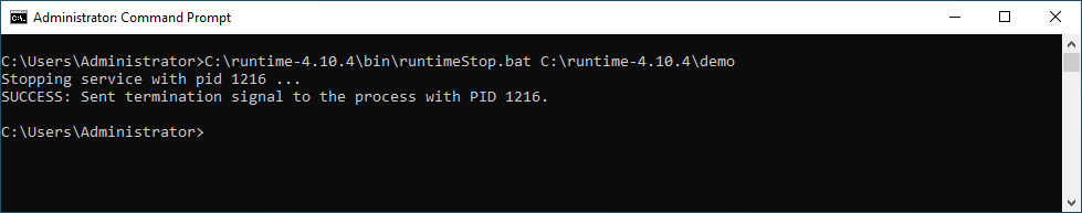 DATPROF Runtime Stop runtime from cmd.PNG