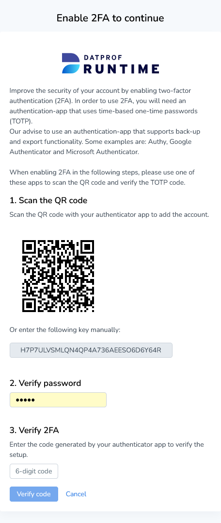 DATPROF Runtime Enforce 2FA First Time Login.png
