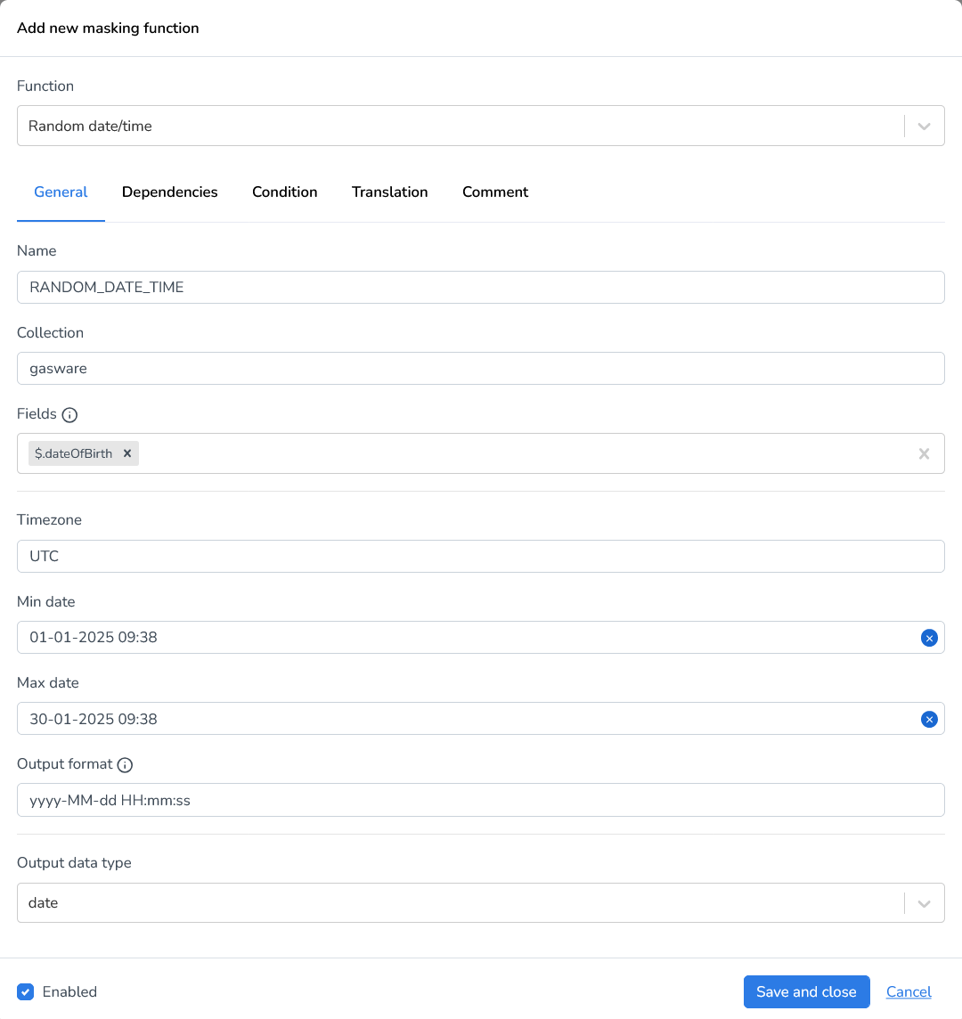 DATPROF Runtime MongoDB Random Date Time Function.png