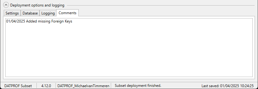 DATPROF Subset Comments Tab.png