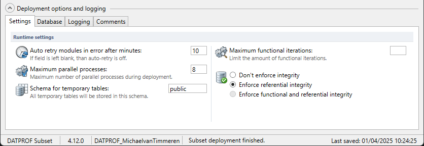 DATPROF Subset Direct Deployment Settings.png