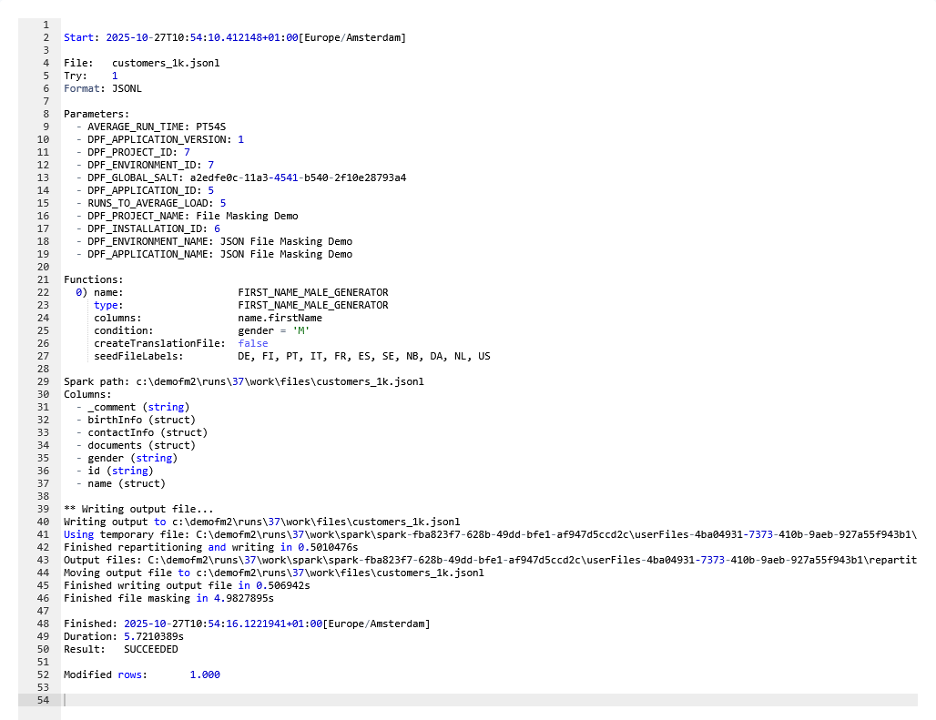 DATPROF Runtime File Masking Masking Function Result with Condition set.png