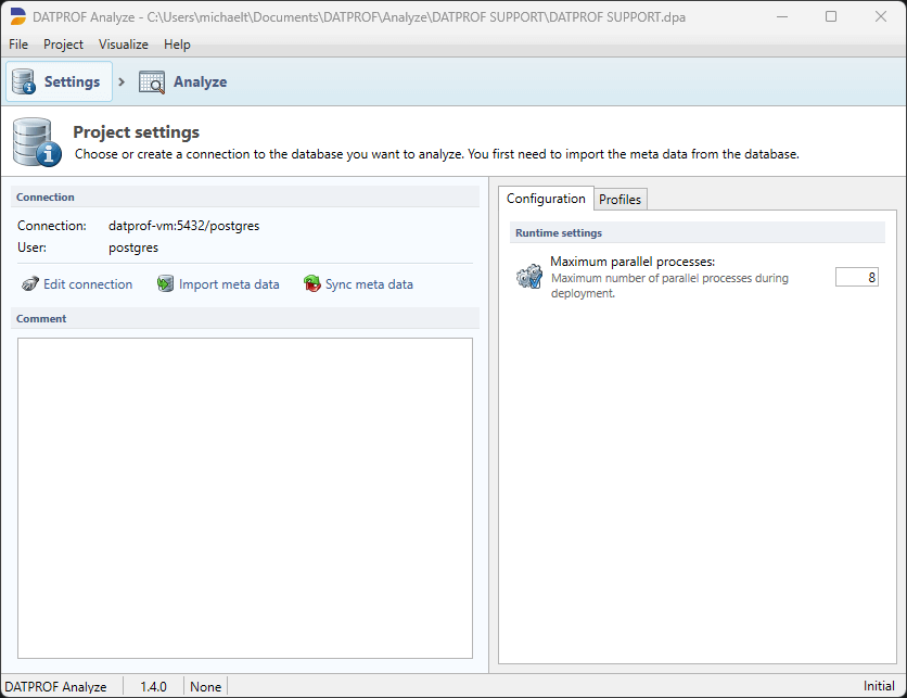 DATPROF Analyze Project Settings.png