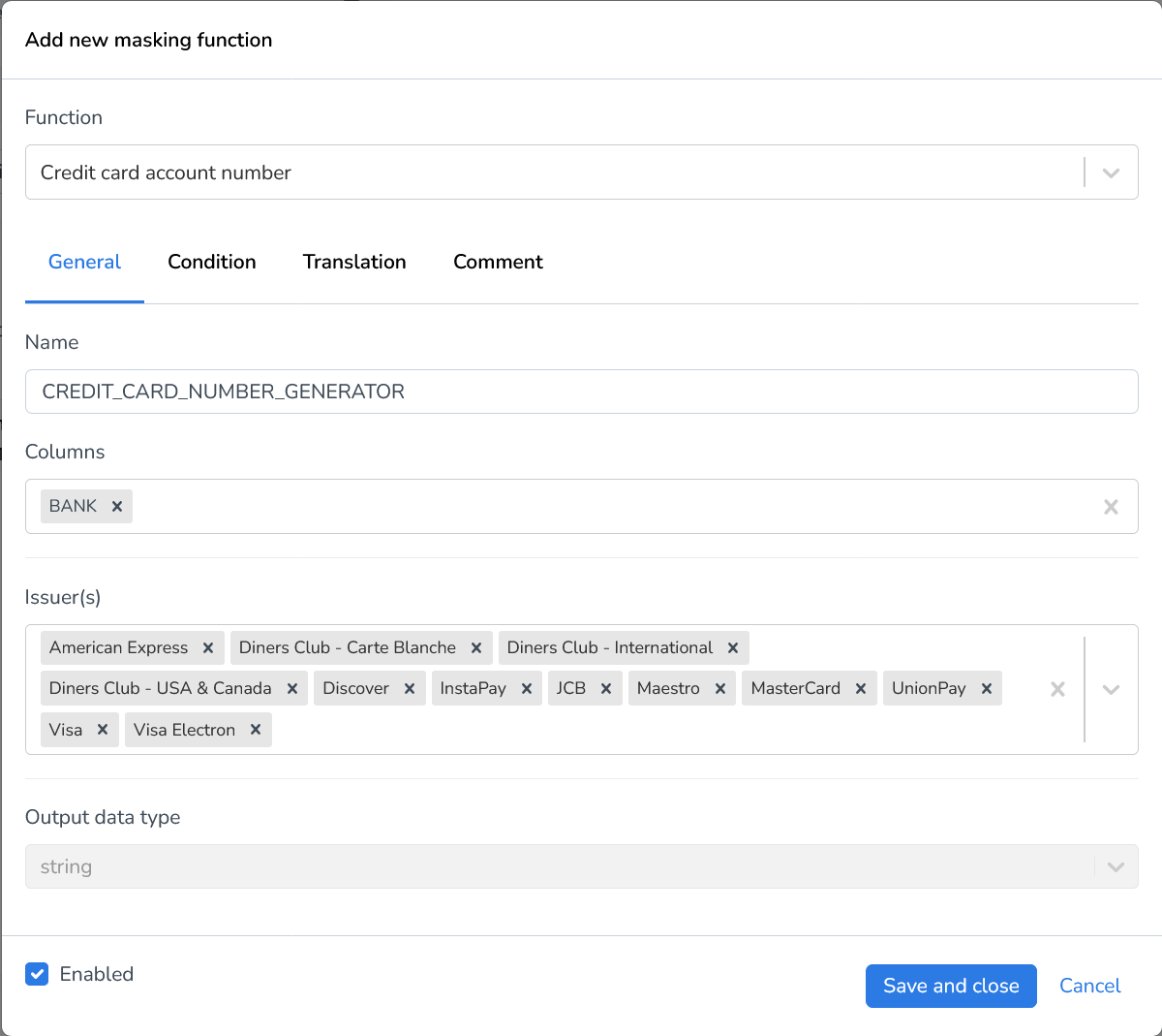 DATPROF Runtime File Masking Credit Card Number Generator.png