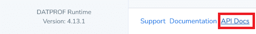 DATPROF Runtime API Documentation Location.png