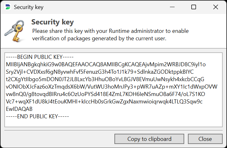 DATPROF Privacy Application Verification Security Key.png