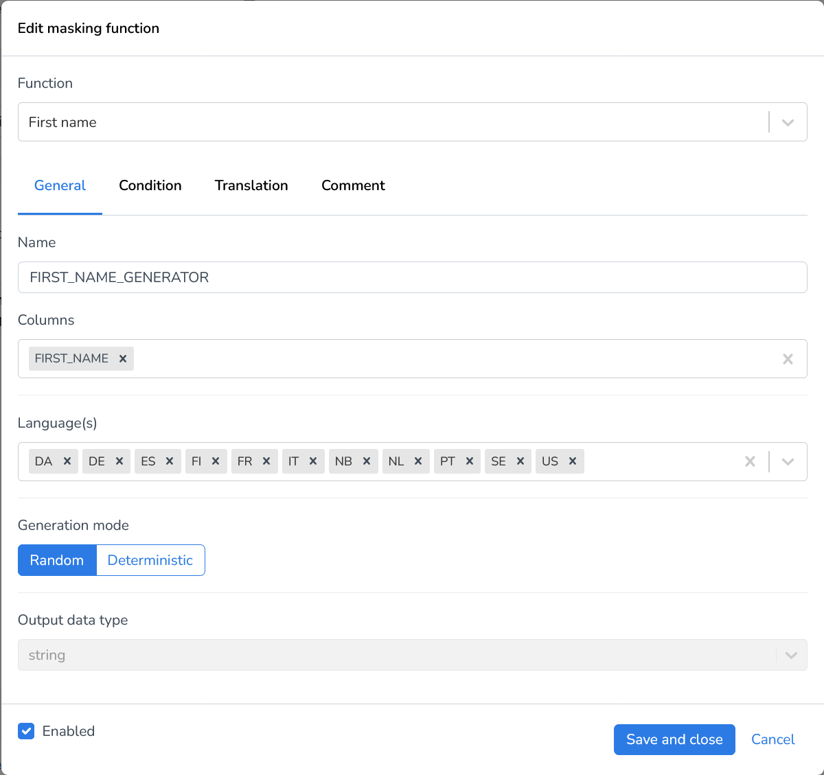 DATPROF Runtime File Masking First Name Generator.png
