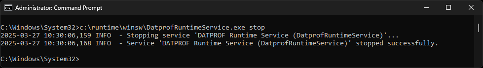 DATPROF Runtime Stop Service.png