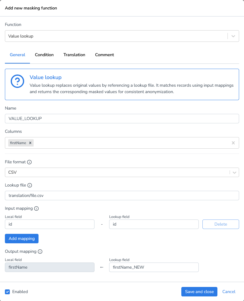 DATPROF Runtime File Masking Value Lookup AWS Azure relative path.png