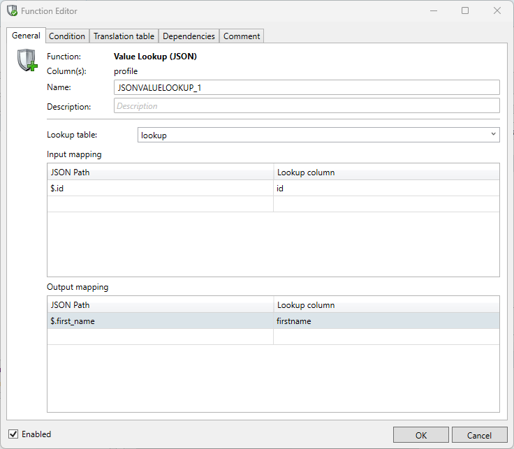 DATPROF Privacy Masking Json value lookup settings.png