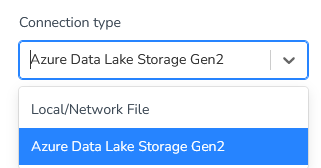 DATPROF Runtime Azure Data Lake Storage Gen2 Connection Type.png